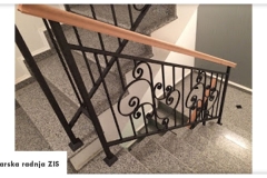 Izrada ograde za stepenice - Bravarska Radnja ZIS
