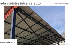 Izrada nadstrešnjice za auto  Beograd - Bravarska Radnja ZIS