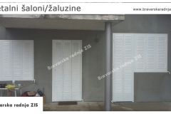 Metalni šaloni - metalne žaluzine - Bravarska Radnja ZIS